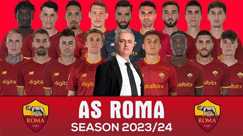 as roma squad 2023/24